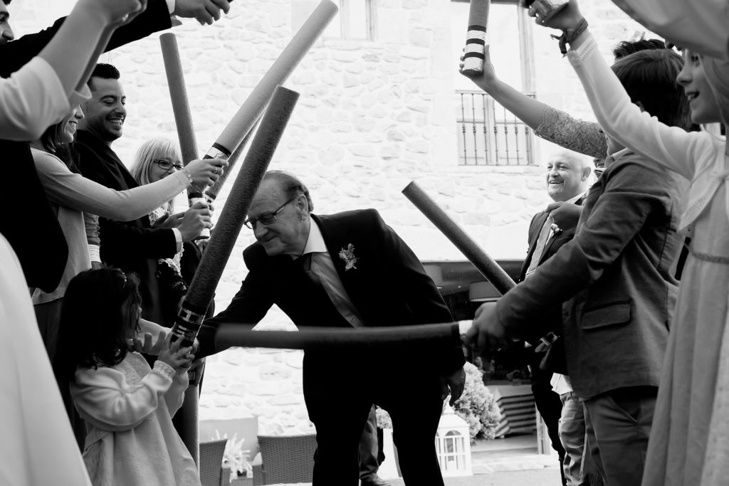 fotografo bodas boda Asturias convite espadas